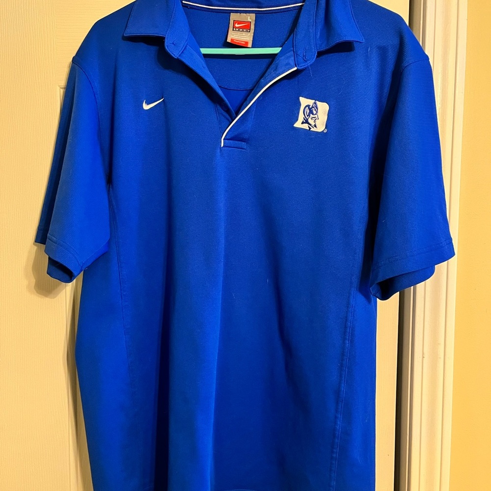 Duke Blue Devils Nike Dry Fit Polo